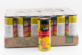 Напиток безалкогольный сокосодержащий  Sunny Ness Манго и клубника (Иран) 240мл ж/б