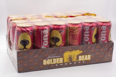 Напиток Arizona Golden Bear Strawberry Lemonade 0,68л