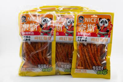 Острые мучные снеки Дандзя (латяо) (Китай) 76г